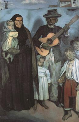 Emile Bernard Spanish Musicians (mk19) oil painting image